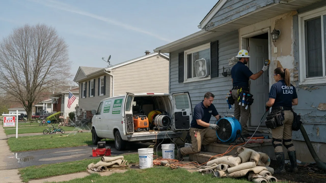 Flood Cleanup in Gillette, NJ near me